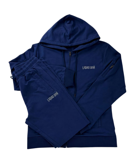 Liquid DNA Essential Reflective Tracksuit Blue