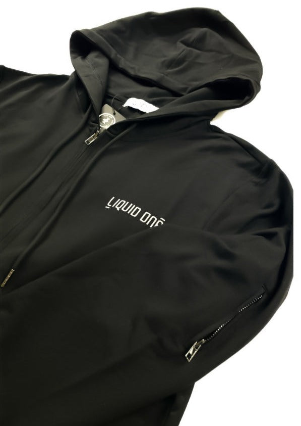 Liquid DNA Reflective Tracksuit Black