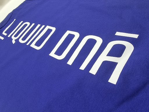 Liquid DNA BIG Font T-Shirt Midnight Blue