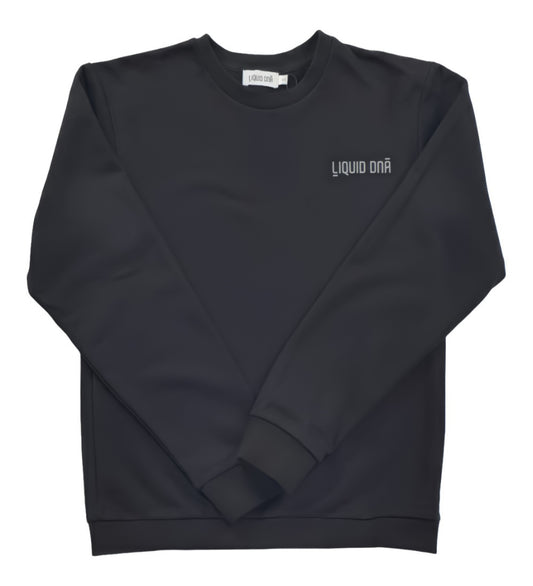 Liquid DNA Essential Reflective Sweater Black