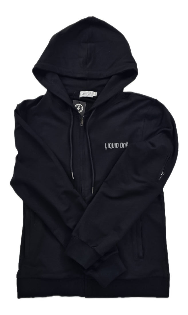 Liquid DNA Reflective Hoodie Black