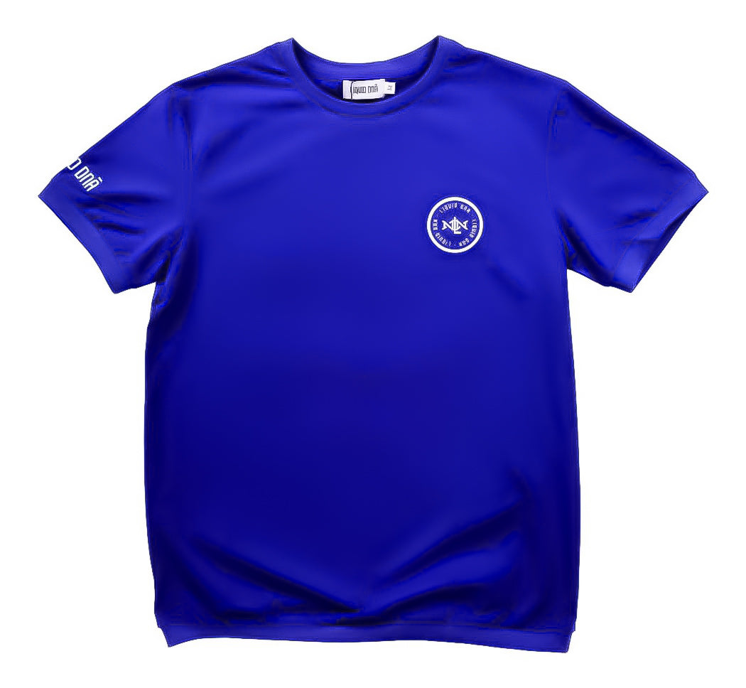 Liquid DNA BIG Font T-Shirt Midnight Blue