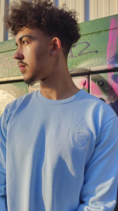 Liquid DNA Essential Sweater Baby Blue